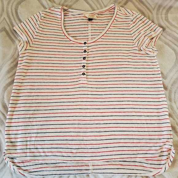 SOLD UNIVERSAL THREAD STRIPED TOP SIZE XL - Picture 3 of 7